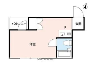 ホワイトハウス高津【3階】の間取り