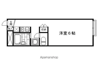 レオパレスタウンディ【2階】の間取り