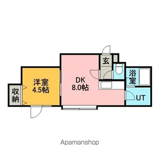 エターナル【1階】の間取り
