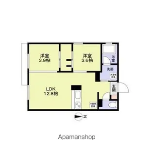 東京都江東区南砂1丁目【マンション】の間取り