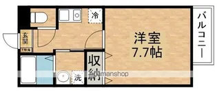 エスエスコーポ【Ⅱ-213号室】の間取り