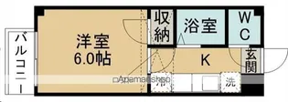 ベルトピア仙台4【110号室】の間取り
