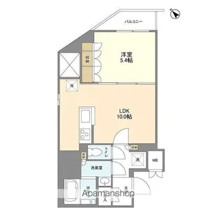 KURAMAE214【4階】の間取り