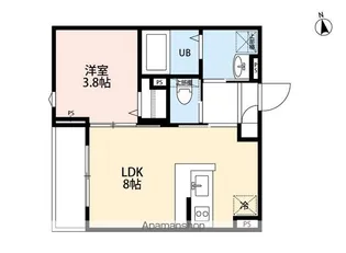 ROBOT HOME 三郷【3階】の間取り