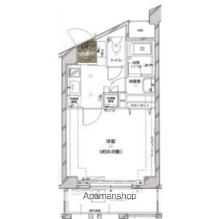 東京都杉並区高円寺南1丁目【マンション】の間取り