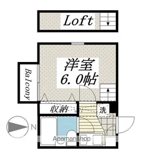ジュネパレス90【2階】の間取り
