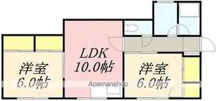ポートレジデンス【203号室】の間取り