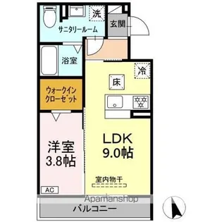 TーSUCCESS【1階】の間取り