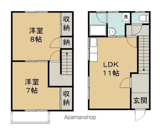 メゾンナタール【C-2号室】の間取り