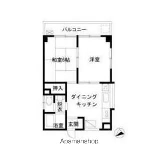 第3秋山エンタービル【1階】の間取り