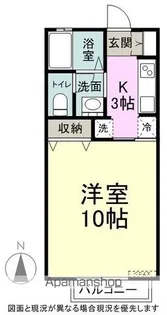 グランレヴリー【203号室】の間取り