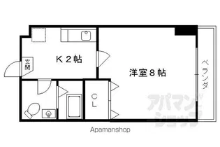 メゾンヴィナーシャ【307号室】の間取り