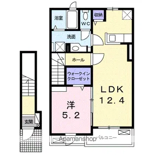 ホープヒルズ【2階】の間取り