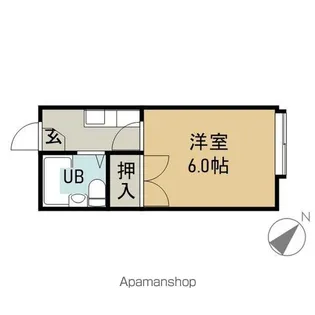 ワンセルフ【2階】の間取り