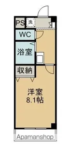 アーティアム【202号室】の間取り