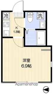 グロリア小岩【1階】の間取り