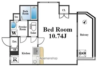 クレアール巣鴨【8階】の間取り