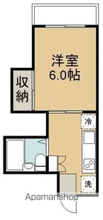 Мビル紺屋町【2階】の間取り