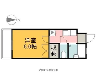 川西ビル【305号室】の間取り