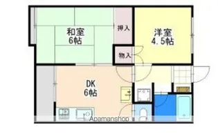 プレジデント峰高【2階】の間取り