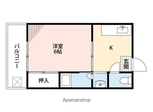 プリモレガーロ大濠【3階】の間取り