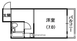 マンションMIKI【1階】の間取り