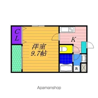 ブラン.ノワール【2階】の間取り