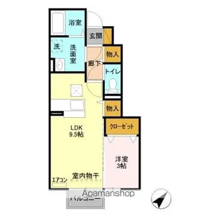 LUPO(ルポ)【1階】の間取り