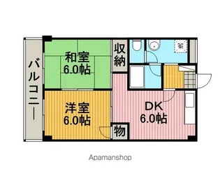 ・フレンドリーパレス【2階】の間取り