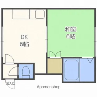 サンコーポC【3号室】の間取り