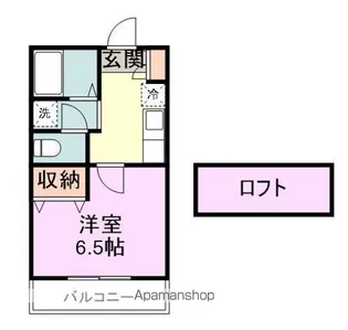 ヴェルデヒルズC棟【1階】の間取り