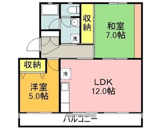 相生ハイツ【301号室】の間取り