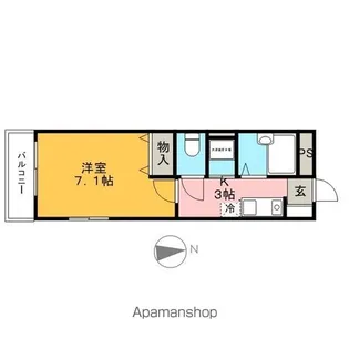 パークレジデンス【1階】の間取り