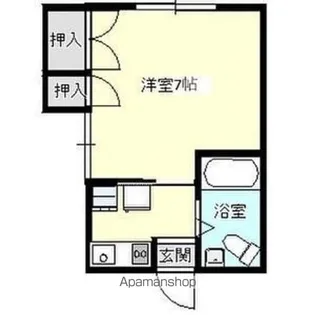 カルム上田【201号室】の間取り