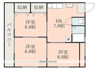 DREAM90 2号棟【1階】の間取り