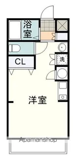 カーサミラ音羽【206号室】の間取り