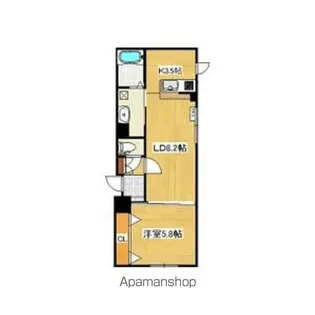 e-casa【4階】の間取り