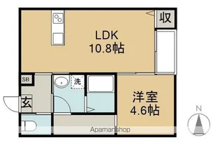 CUORE A棟【2階】の間取り