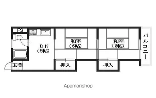 八木興産ビル【403号室号室】の間取り