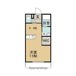 カーレッジ【1階】の間取り