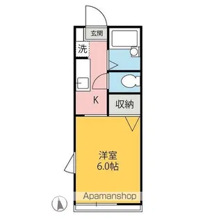 エトス8【203号室】の間取り