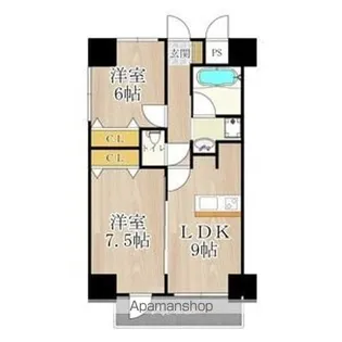 BGC難波タワー【202号室】の間取り