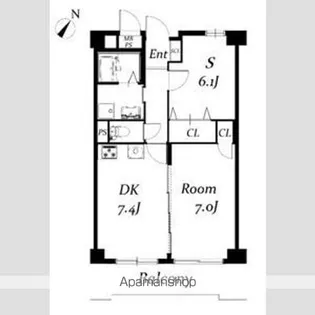 斎藤マンション【5階】の間取り