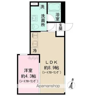 ベラ・カーサ大岡山【4階】の間取り