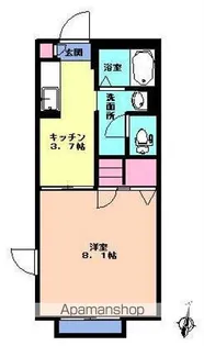シャーメゾン才天A【203号室】の間取り