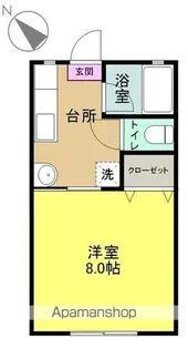 メゾン・リンリン【A103号室】の間取り