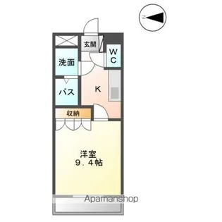 アザリアヒルズ【2階】の間取り