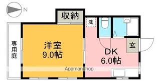 アベニール【1階】の間取り