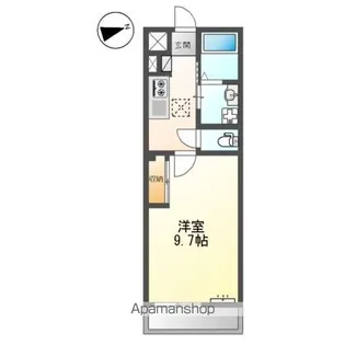 シーサイドレジデンスNK【2階】の間取り