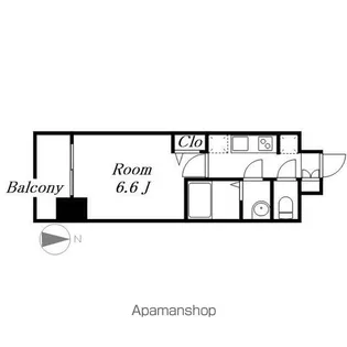 プレサンス名駅南エディフィス【5階】の間取り